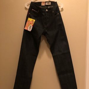 Naked and Famous Super Skinny waist 33 inseam 34